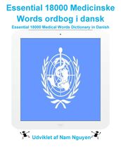 Essential 18000 Medicinske Words ordbog i dansk