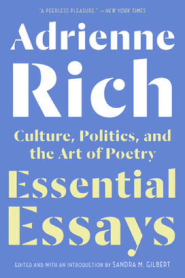 Essential Essays - Adrienne Rich