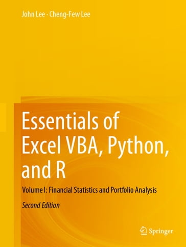 Essentials of Excel VBA, Python, and R - John Lee - Cheng-Few Lee