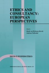 Ethics and Consultancy: European Perspectives