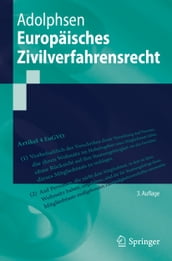 Europaisches Zivilverfahrensrecht