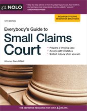 Everybody s Guide to Small Claims Court