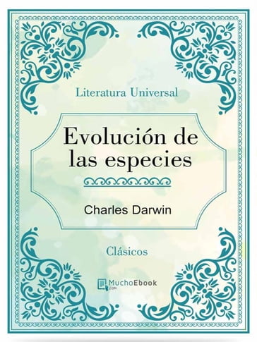 Evolución de las especies - Charles Darwin