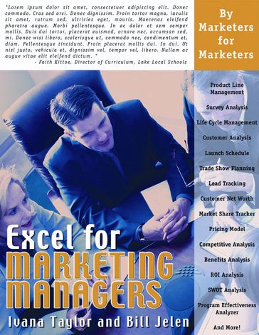 Excel for Marketing Managers - Ivana Taylor - Bill Jelen