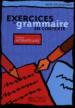 Exercices de grammaire en contexte