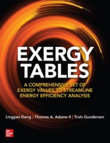 Exergy Tables: A Comprehensive Set of Exergy Values to Streamline Energy Efficiency Analysis - Lingyan Deng - Thomas A. Adams II - Truls Gundersen