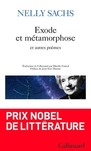 Exode et métamorphose et autres poèmes - Nelly Sachs - Jean-Yves Masson - Blandine Chapuis