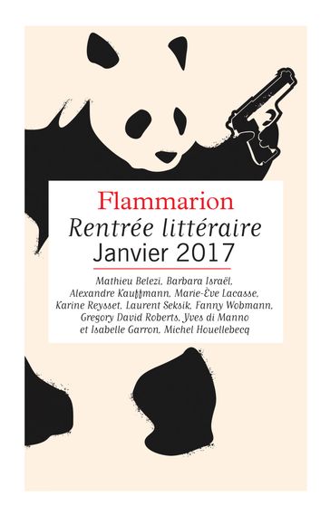 Extraits gratuits - Rentrée littéraire Flammarion janvier 2017 - Anonyme