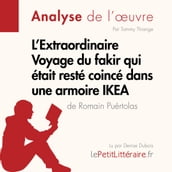 L Extraordinaire Voyage du fakir qui était resté coincé dans une armoire IKEA de Romain Puértolas (Analyse de l oeuvre)