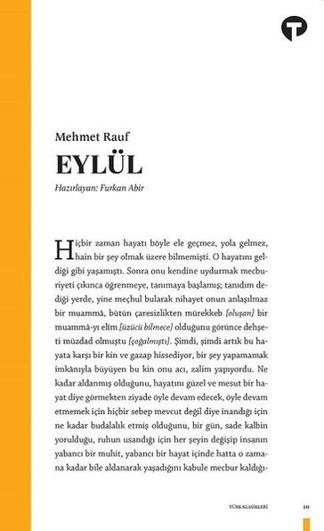 Eylül - Mehmet Rauf
