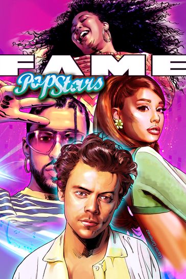 FAME: Pop Icons: Bad Bunny, Harry Styles, Ariana Grande and Lizzo - Darren G. Davis