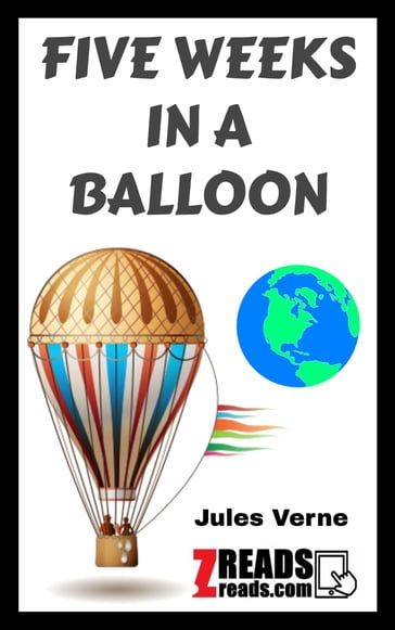 FIVE WEEKS IN A BALLOON - James M. Brand - Verne Jules