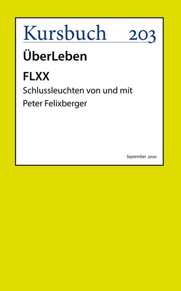 FLXX   5 Schlussleuchten von und mit Peter Felixberger - Peter Felixberger