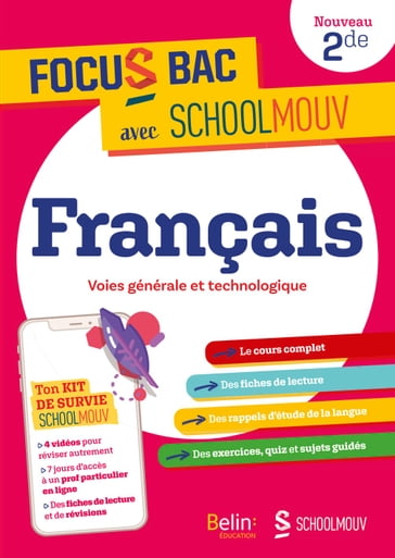 FOCUS BAC Français Seconde - Garance Kutukdjian - Charly Prabel-Guignard