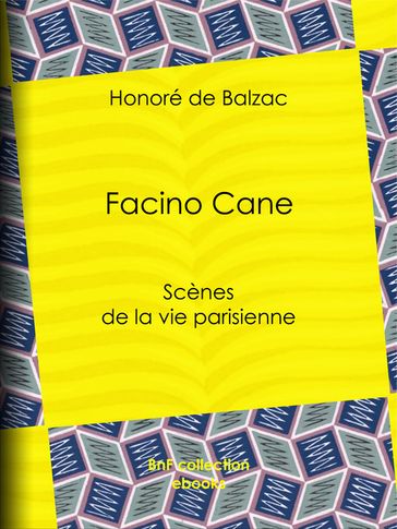 Facino Cane - Honoré de Balzac