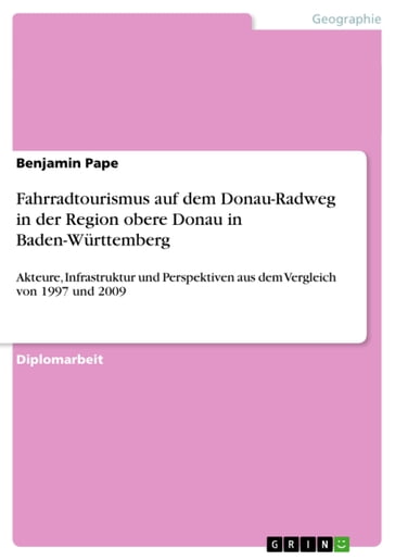Fahrradtourismus auf dem Donau-Radweg in der Region obere Donau in Baden-Württemberg - Benjamin Pape