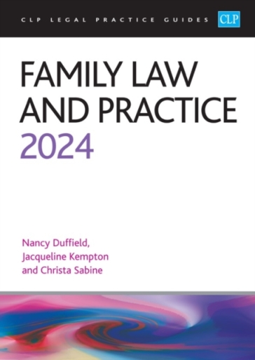 Family Law and Practice 2024 - Sabine - Kempton - Duffield
