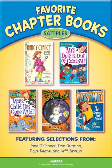 Favorite Chapter Books Sampler - Dan Gutman - Dave Keane - Jane O