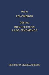 Fenómenos. Introducción a los fenómenos.