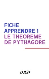 Fiche Apprendre 1 Le Théorème De Pythagore