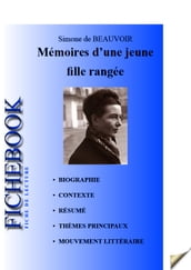 Fiche de lecture Mémoires d une jeune fille rangée