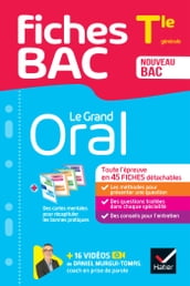 Fiches bac Le Grand Oral Tle - Bac 2024