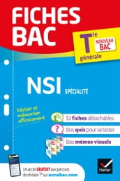 Fiches bac NSI Tle générale (spécialité) - Bac 2024