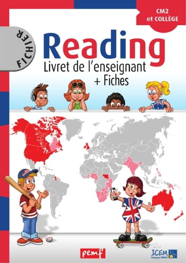 Fichier Reading - pack enseignant (Livret Pédagogique + Fiches Elèves) - Icem Pedagogie Freinet
