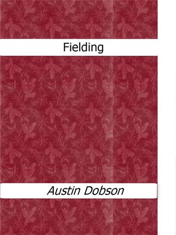 Fielding - Austin Dobson