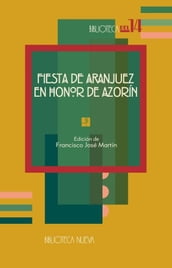 Fiesta de Aranjuez en honor de Azorín