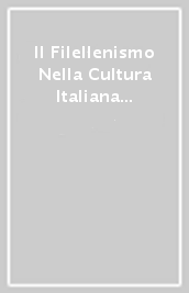 Il Filellenismo Nella Cultura Italiana Dell ottocento
