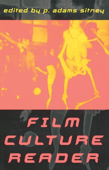 Film Culture Reader - Adams P. Sitney