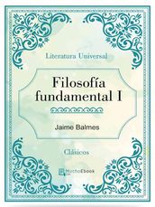 Filosofía fundamental I