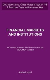 Financial Markets MCQ PDF Book BBA MBA Finance MCQ Questions and Answers PDF