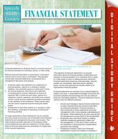Financial Statements (Speedy Study Guides)