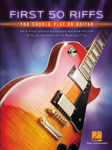 First 50 Riffs You Should Play on Guitar - Hal Leonard Corp.