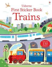 First Sticker Book Trains