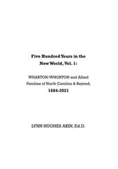 Five Hundred Years in the New World, Vol. 1