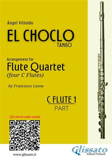 Flute 1 part "El Choclo" tango for Flute Quartet - Ángel Villoldo