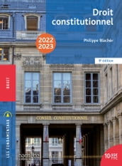 Fondamentaux - Droit constitutionnel 2022-2023 - Ebook epub