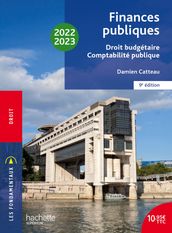 Fondamentaux - Finances publiques : droit budgétaire, comptabilité publique 2022-2023 - Ebook epub