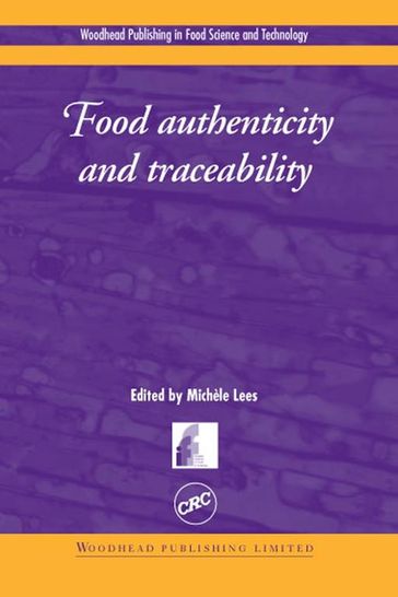 Food Authenticity and Traceability - Elsevier Science