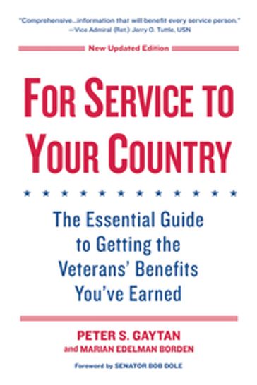 For Service to Your Country: - Marian Edelman Borden - Peter S. Gaytan