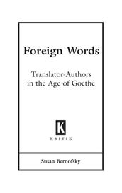 Foreign Words