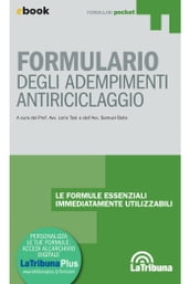 Formulario degli adempimenti antiriciclaggio