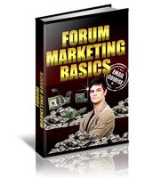 Forum Marketing Basics