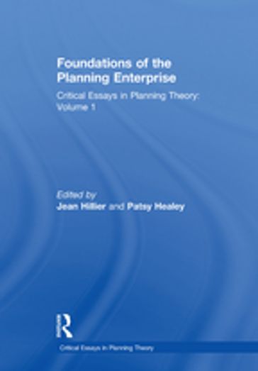 Foundations of the Planning Enterprise - Patsy Healey