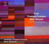 Four trumpet sonatas after mozart