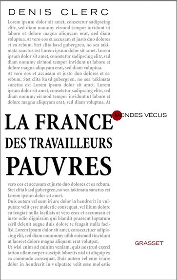 La France des travailleurs pauvres - Denis Clerc