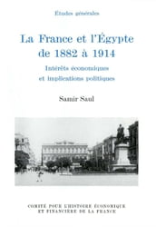 La France et l Égypte de 1882 à 1914